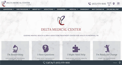 Desktop Screenshot of deltamedcenter.com