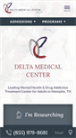 Mobile Screenshot of deltamedcenter.com